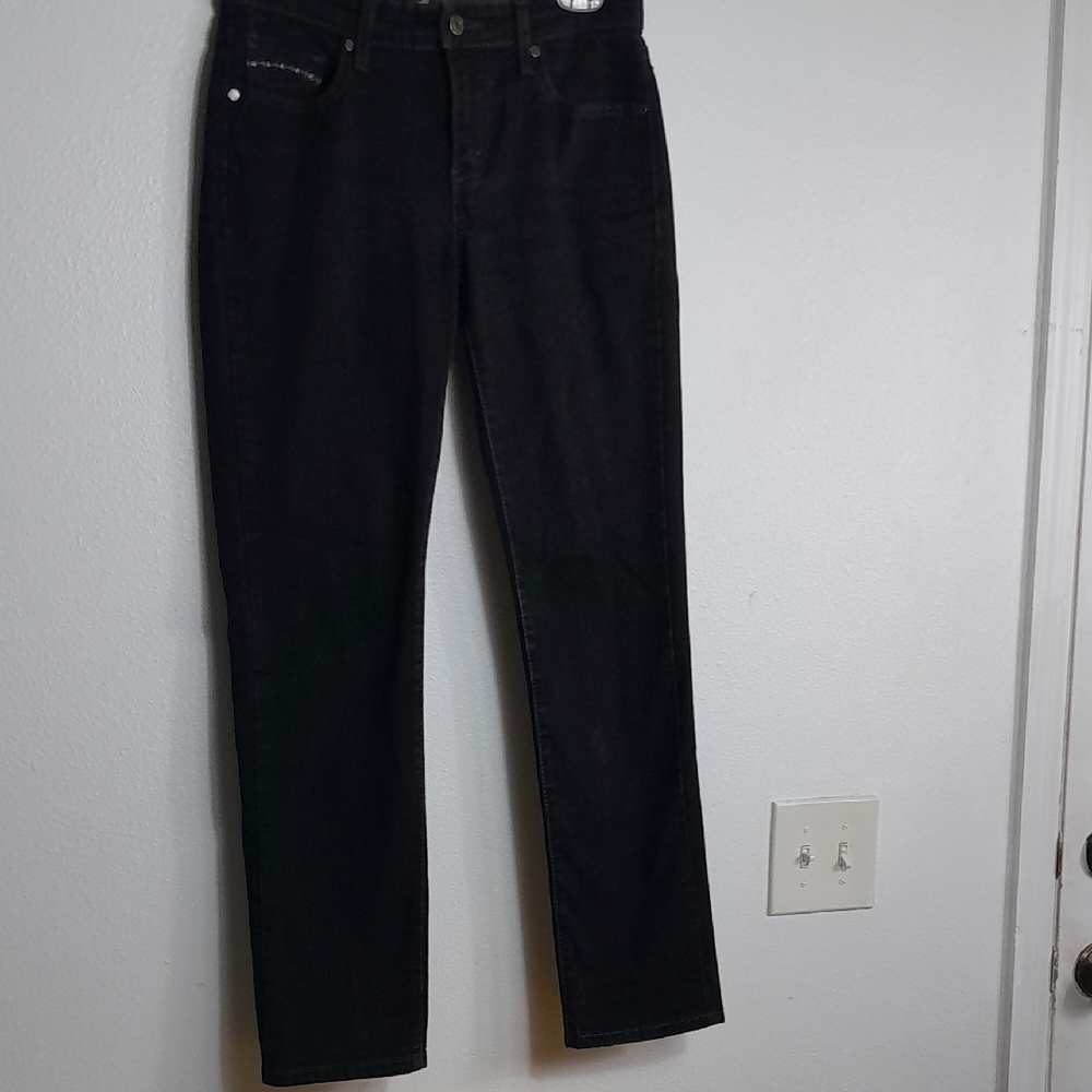 LEVIS Black MID RISE Denim Jeans